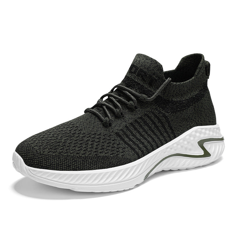 Damen Sportliche Sneakers mit flexiblem Strick-Obermaterial und rutschfester Sohle EB