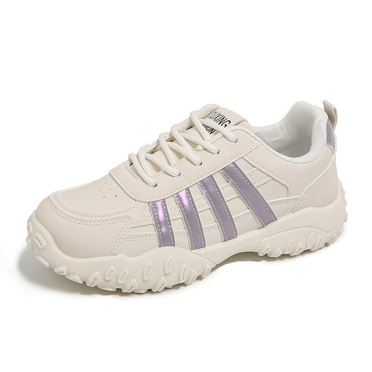 Damen Sportliche Sneakers mit rutschfester Laufsohle und atmungsaktivem Obermaterial EB