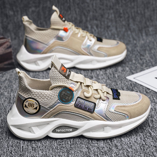 Damen Sportliche Multifunktionssneaker mit reflektierendem Obermaterial und optimaler Dämpfung EB