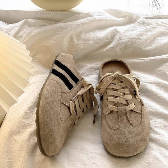 Damen Sneaker mit lässigem Schnürdesign und hochwertigem Wildleder EB