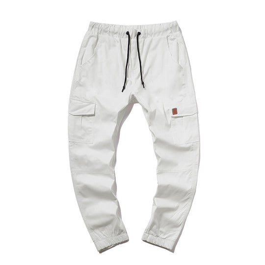 Herren Cargo-Hose mit elastischem Bund und praktischen Taschen EB