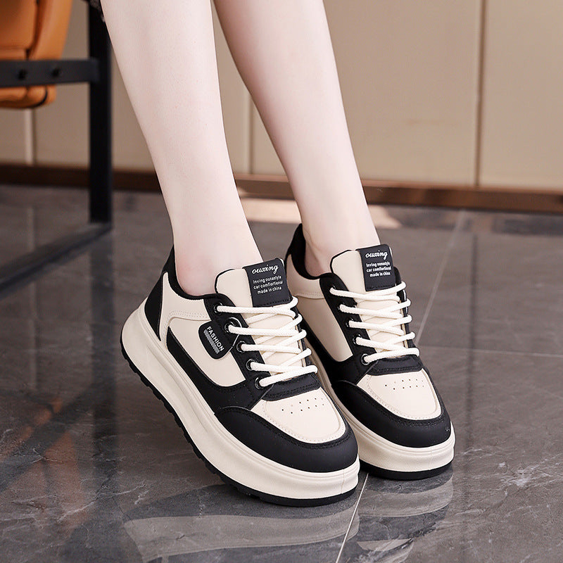 Damen Sneakers mit dicker Sohle und ergonomischem Design EB