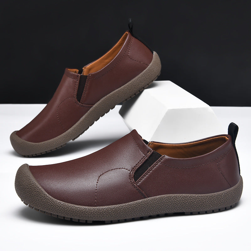 Herren Bequeme Slip-On Schuhe mit rutschfester Sohle und elastischem Einstieg EB