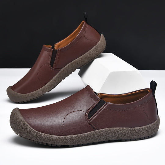 Herren Bequeme Slip-On Schuhe mit rutschfester Sohle und elastischem Einstieg EB