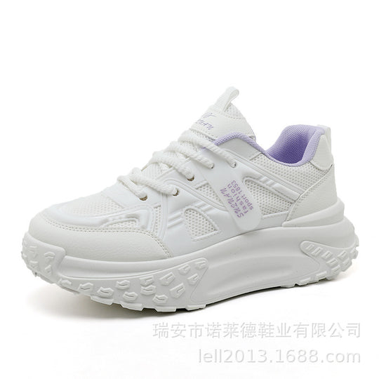 Damen Sportliche Chunky Sneakers mit atmungsaktiver Mesh-Oberfläche und dämpfendem Profil EB
