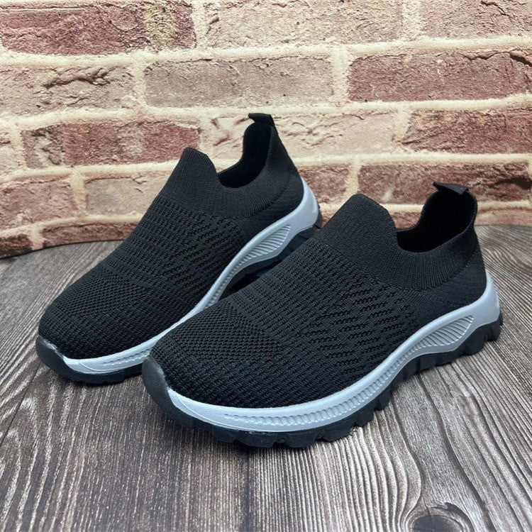 Damen atmungsaktive Slip-On Sneakers EB