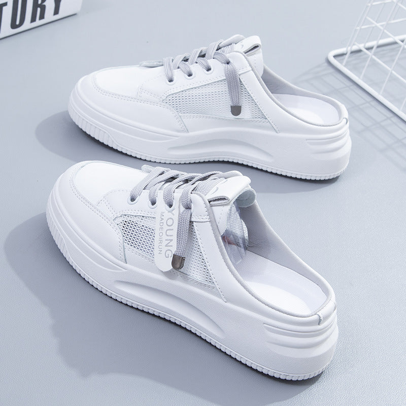 Damen Sneaker mit praktischem Slip-On Design und atmungsaktiver Mesh-Oberfläche EB