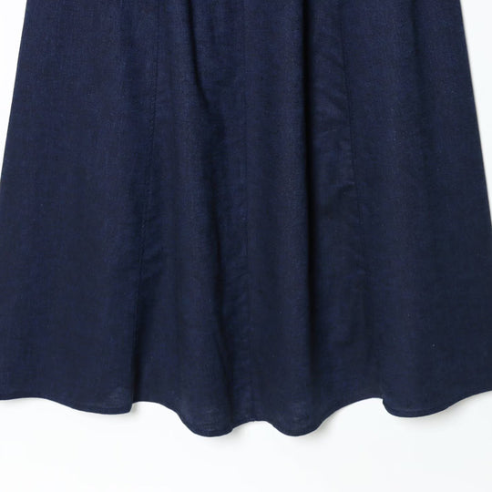 Damen Maxikleid mit elegantem V-Ausschnitt und fließendem Schnitt EB