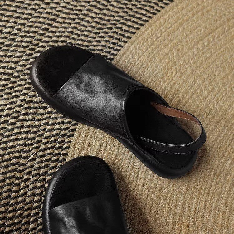 Damen offene Clogs mit elegantem Design und komfortablem Fußbett EB