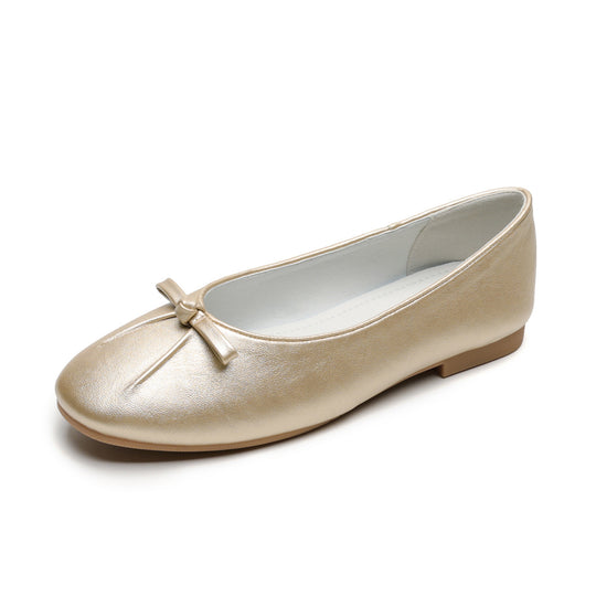 Damen Ballerinas mit elegantem Schleifendetail und komfortablem Fußbett EB