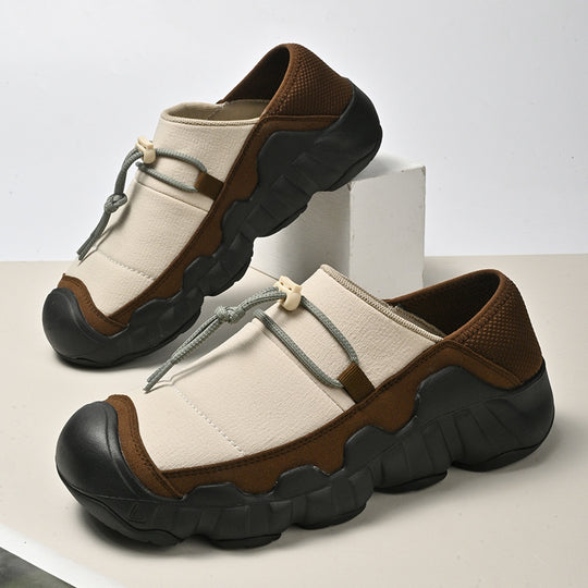 Damen Bequeme Freizeit-Schuhe mit elastischen Schnürsenkeln EB