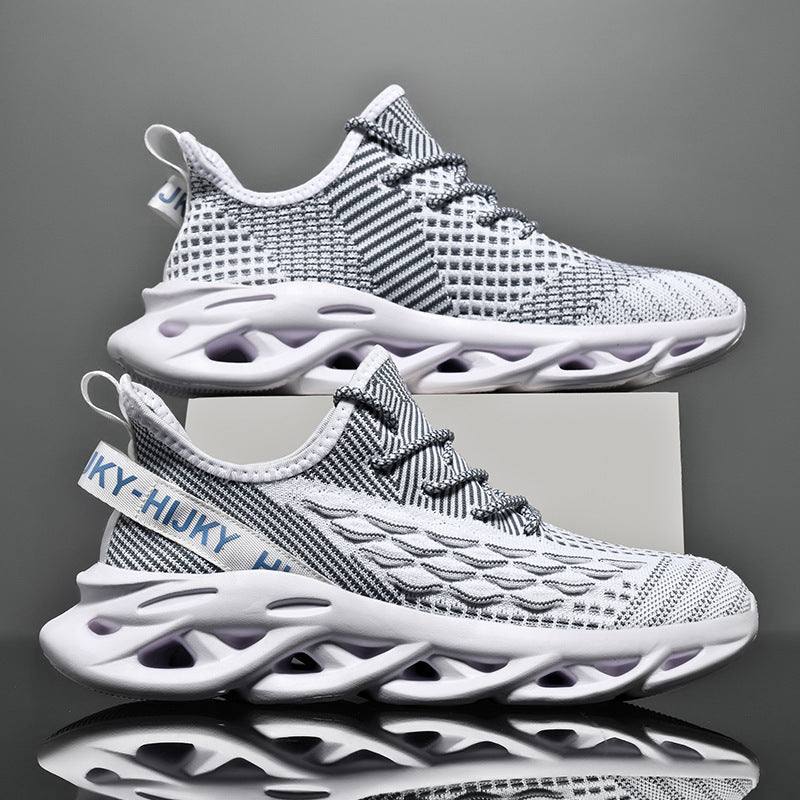Damen Sportliche Atmungsaktive Sneakers mit flexiblem Dämpfungssystem EB