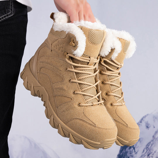Damen Winter-Wanderschuhe mit isolierendem Futter und rutschfester Sohle EB