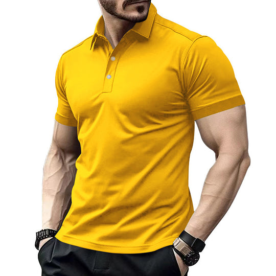 Herren Hochwertiges Kurzarm Poloshirt mit atmungsaktiver Technologie und modernem Schnitt EB