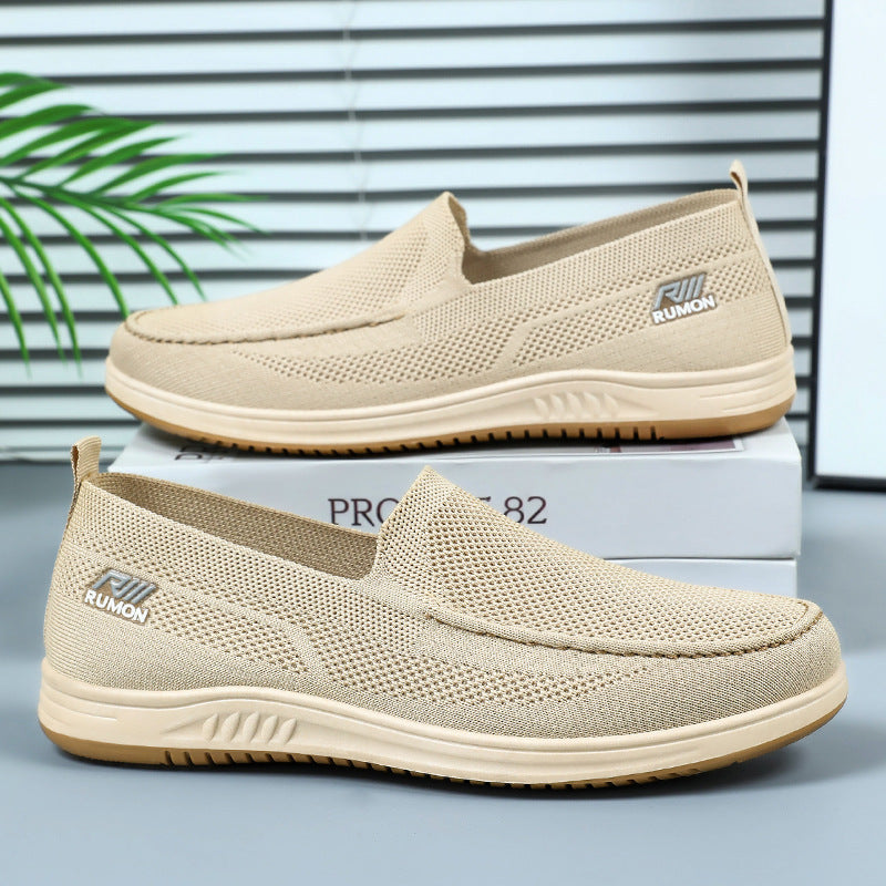 Damen Bequeme und atmungsaktive Slip-On Schuhe EB