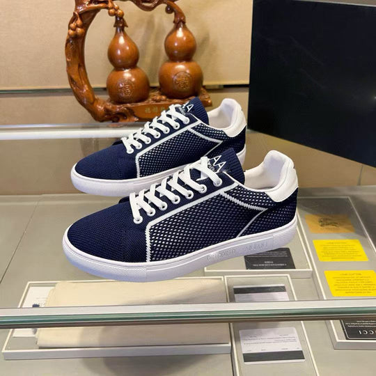 Damen Sportliche Sneaker mit atmungsaktiver Netzstruktur und rutschfester Sohle EB
