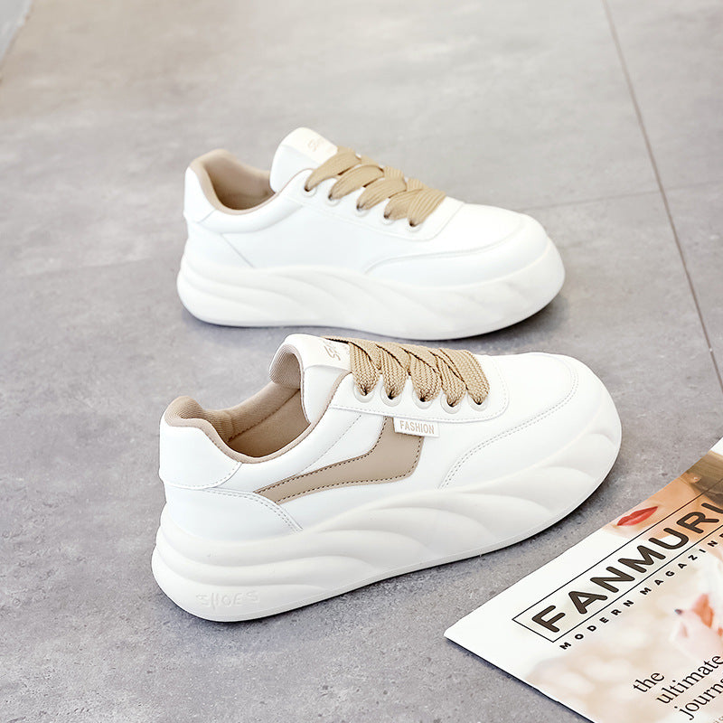 Damen Sneakers mit dämpfender Plattform und atmungsaktivem Obermaterial EB