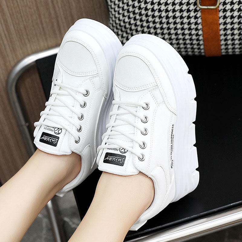 Damen Plattform Sneakers mit ergonomischer Dämpfung und stylishem Design EB