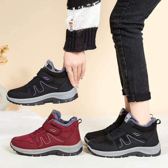 Damen Urban Outdoor-Winterboots mit isolierendem Innenfutter und rutschfester Sohle EB