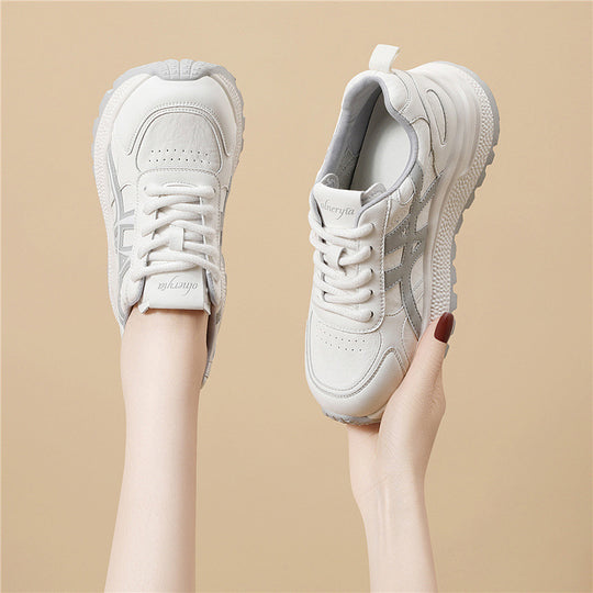 Damen Sportliche Sneakers mit dämpfender Sohle und atmungsaktivem Obermaterial EB