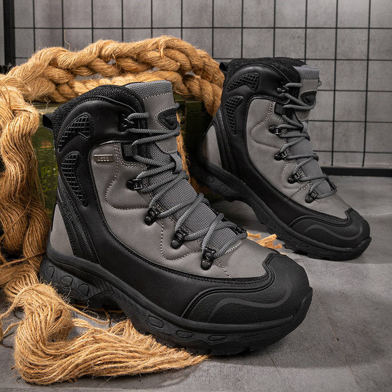 Herren Multifunktionale Trekkingstiefel mit atmungsaktiver Membran und robuster Sohle EB