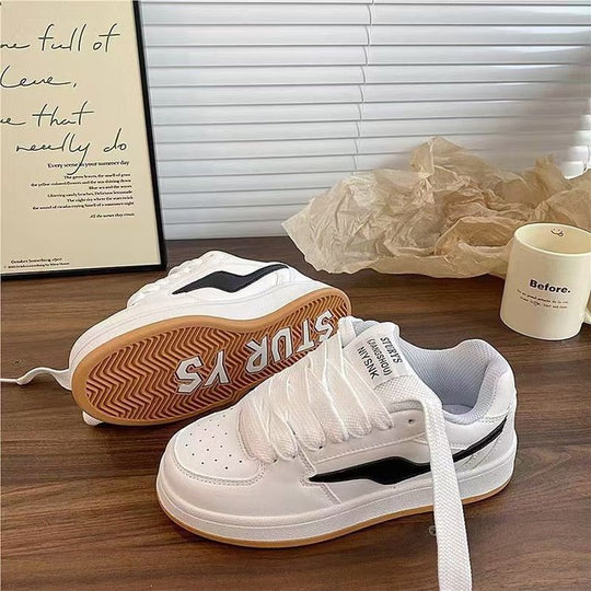 Damen Sportliche Sneakers mit hoher Atmungsaktivität und flexibler Sohle EB