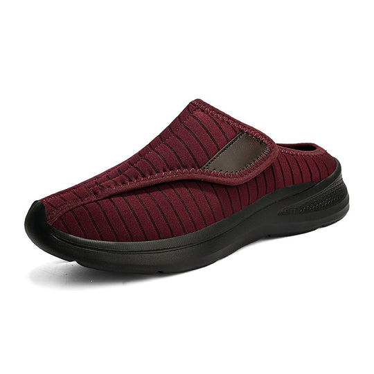 Damen Bequeme Hausschuhe mit rutschfester Sohle und elastischem Obermaterial EB
