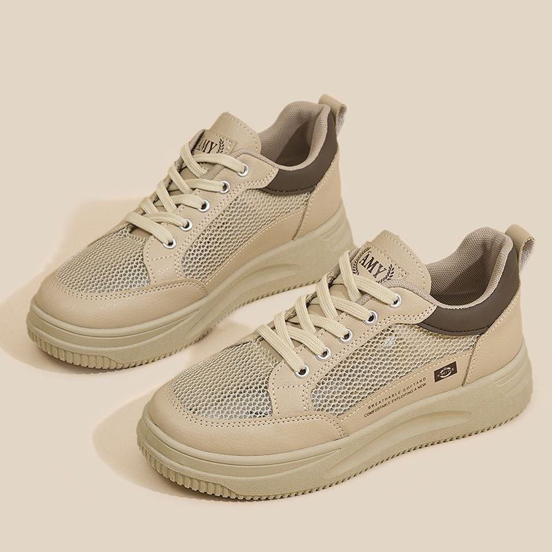 Damen Atmungsaktive Sneakers mit komfortabler Plattform EB