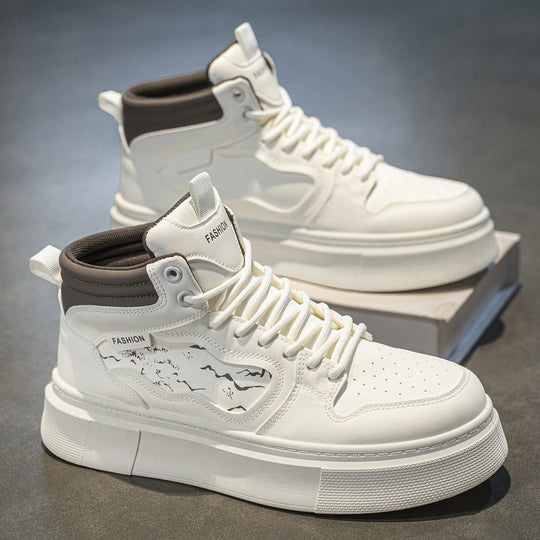 Damen Hochwertige und modische High-Top Sneakers EB