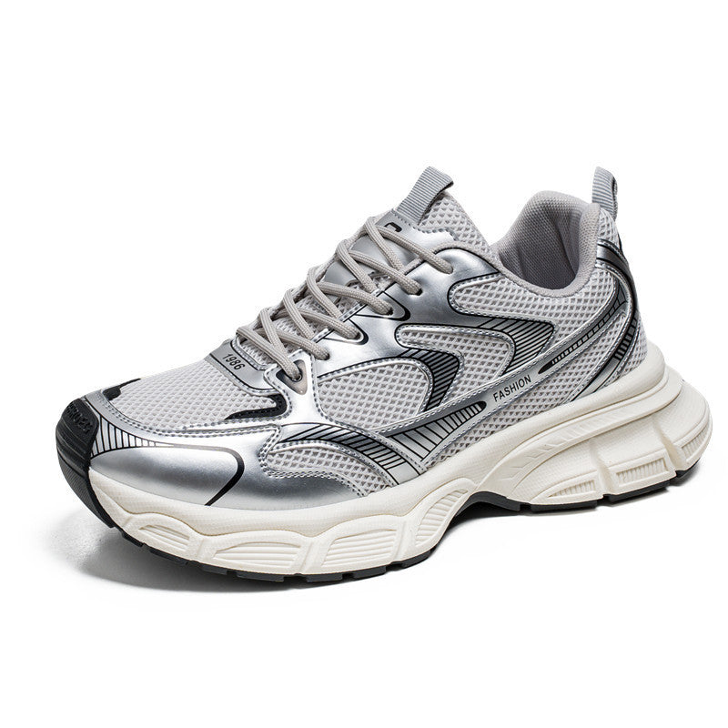 Damen Sportliche Trend-Sneaker mit atmungsaktivem Mesh-Obermaterial und dämpfendem Sohlenprofil EB