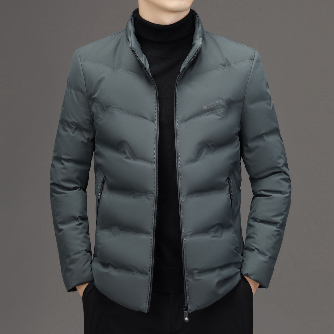 Herren gesteppte Hemdjacke mit leichter Thermofütterung EB