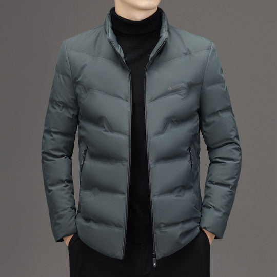 Herren gesteppte Hemdjacke mit leichter Thermofütterung EB