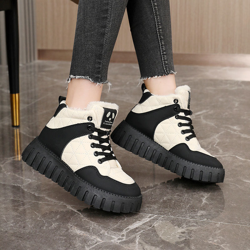 Damen Winterstiefel mit kuscheligem Innenfutter und rutschfester Sohle EB