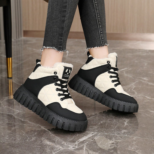 Damen Winterstiefel mit kuscheligem Innenfutter und rutschfester Sohle EB