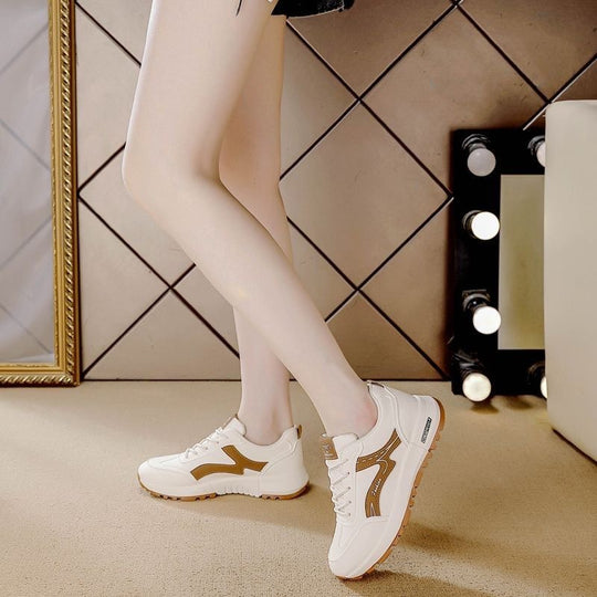 Damen leichte und sportliche Sneaker mit dämpfender Sohle EB