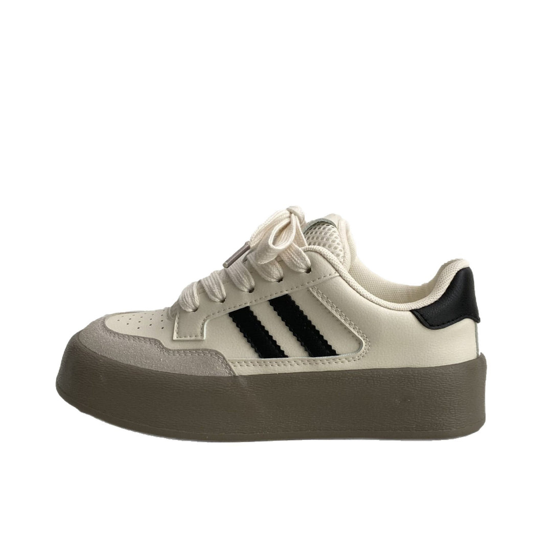 Damen Elegante Sneakers mit modischem Plateau und innovativem Schnürsystem EB