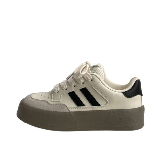 Damen Elegante Sneakers mit modischem Plateau und innovativem Schnürsystem EB
