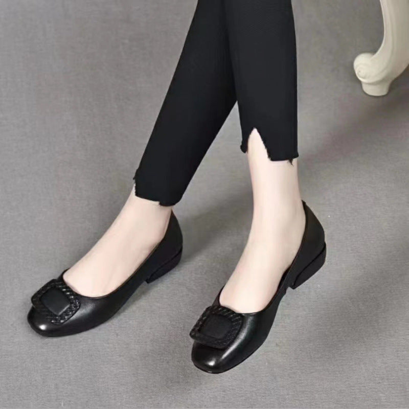 Damen Ballerinas mit eleganter Schmuckapplikation und bequemem Fußbett EB
