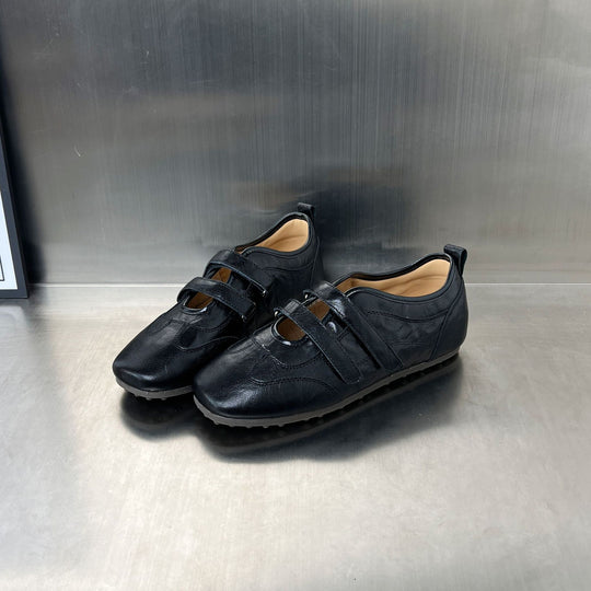 Damen Komfortable Clogs mit verstellbarem Klettverschluss und weichem Innenfutter EB