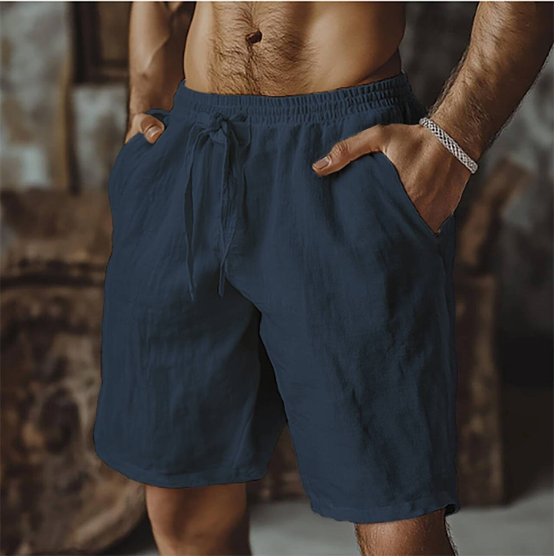 EB | Herren-Schnürshorts aus Baumwolle