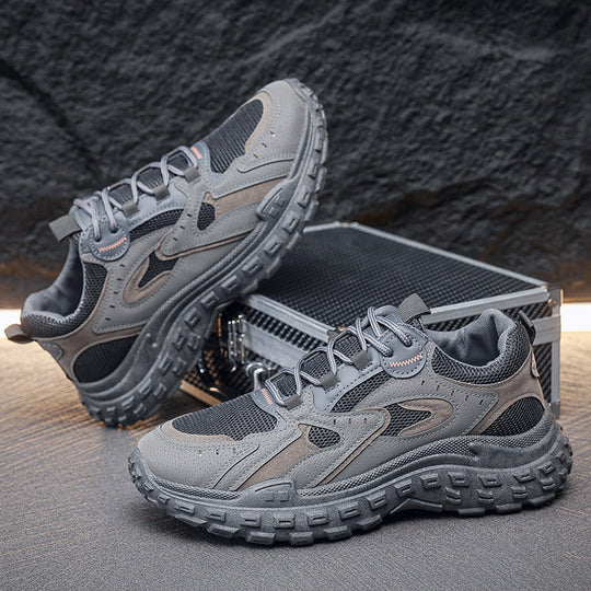 Damen Sportliche Multifunktions-Sneaker mit rutschfester Sohle und atmungsaktiver Obermaterialstruktur EB