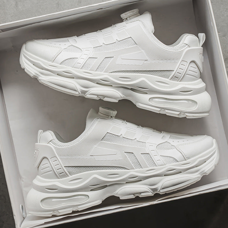 Damen Komfortable Schnellschnür-Sneaker mit atmungsaktiver Oberflächenstruktur EB