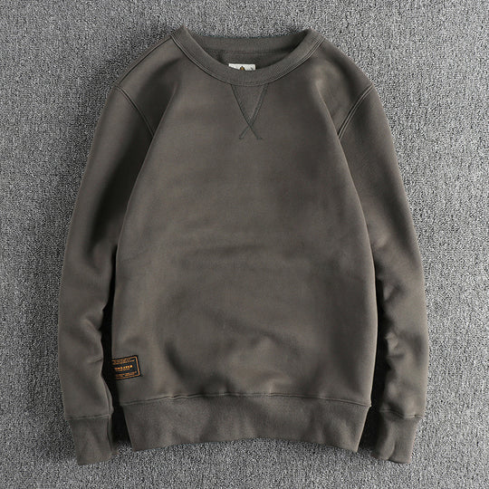 Damen Sweatshirt mit klassischem Rundhalsausschnitt und lässigem Schnitt EB