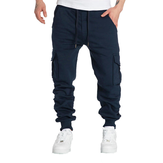 Herren Cargo-Jogginghose mit elastischem Bund und praktischen Seitentaschen EB