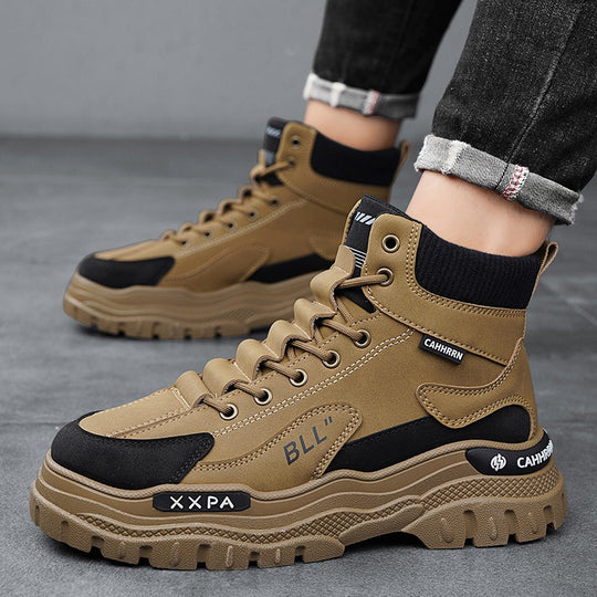 Herren robuste Outdoor Sneakers mit verstärkter Sohle EB