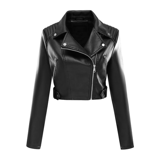 Damen Bikerjacke aus veganem EB