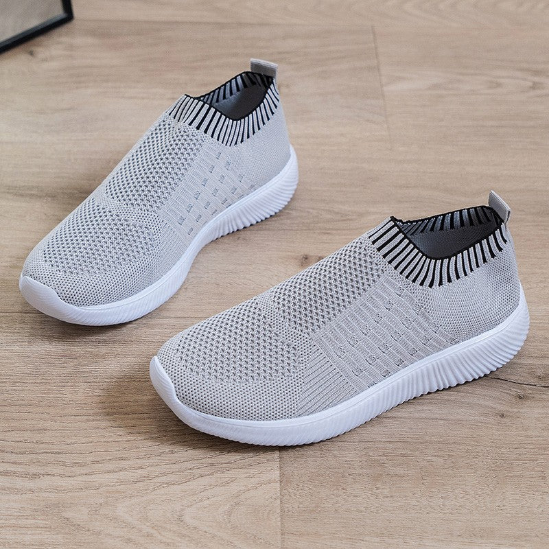 Damen atmungsaktive Sneakersocken mit elastischem Einstieg EB