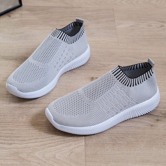 Damen atmungsaktive Sneakersocken mit elastischem Einstieg EB