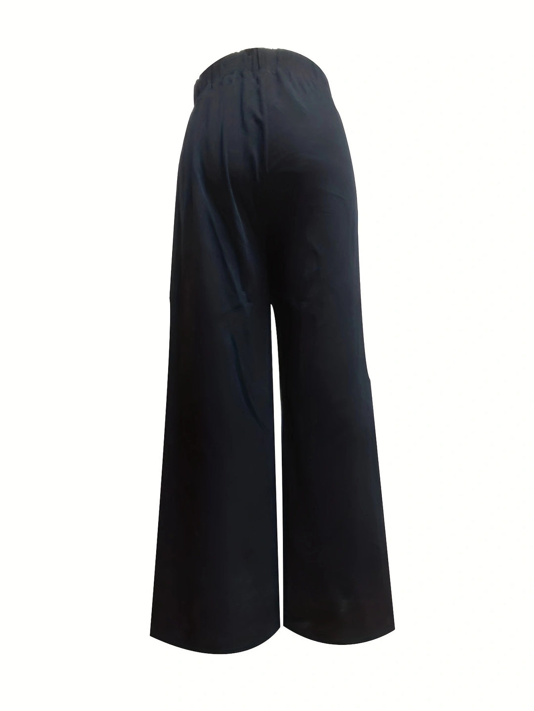 Damen Weite Sommerhose mit elastischem Bund und lockerer Passform EB
