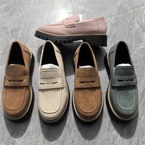 Damen nan Penny-Loafer mit dicker Profilsohle und anatomischer Komfortinnensohle EB